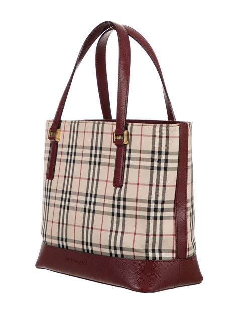 burberry tote black and white|burberry check and leather tote.